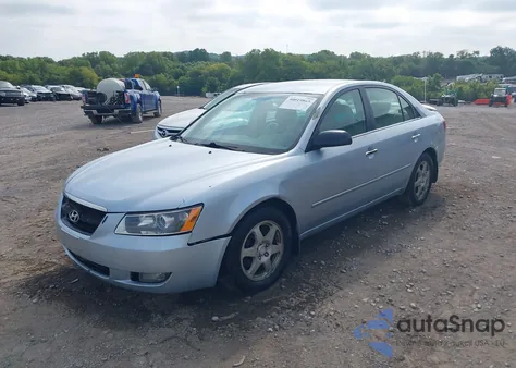 2006 Hyundai Sonata из США, поврежденный, VIN 5NPEU46F66H130650